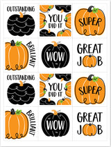 Doodle Pumpkin Rewards (Core Decor) Stickers