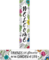 Welcome (Bright Blooms) Banner