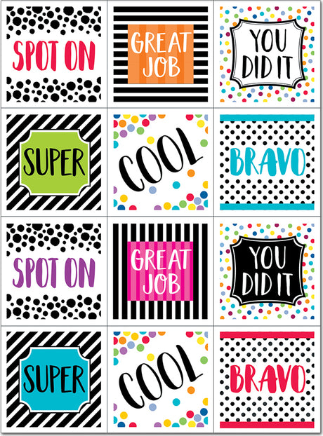 Bold & Bright Rewards Stickers