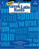 More Greek And Latin Roots