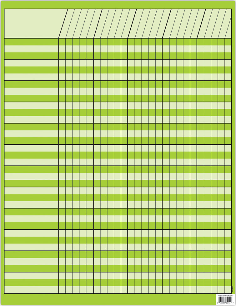 Lime Green Incentive Chart