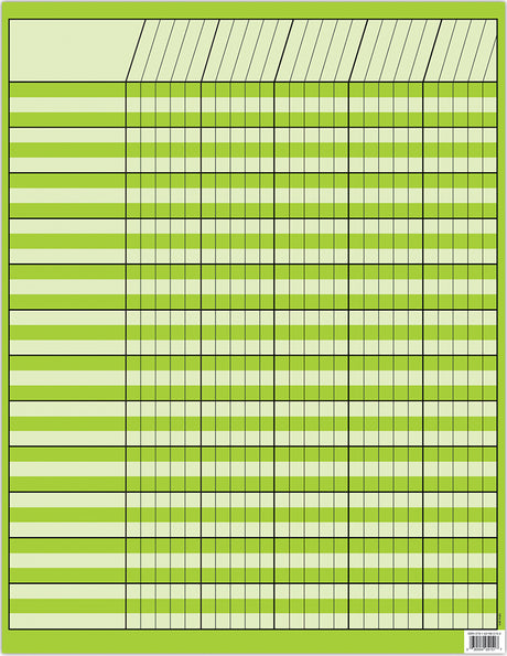 Lime Green Incentive Chart