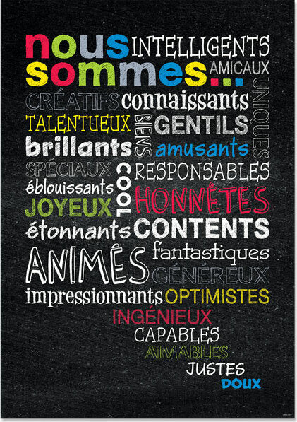 Nous Sommes... Inspire U Poster