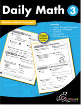 Daily Math Grade 3 Chalkboard Workbook