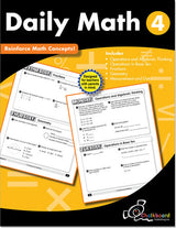 Daily Math Grade 4 Chalkboard Workbook