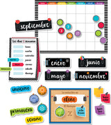 Spanish Calendar Set Bulletin Boards