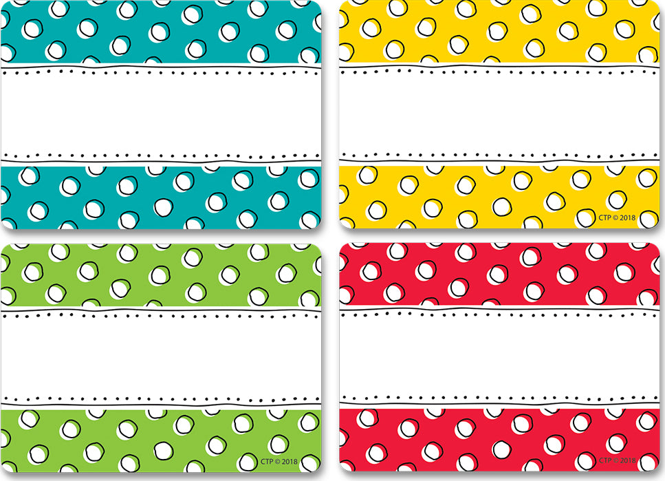 Doodle Dots Labels