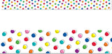 Doodle Dots On White Border