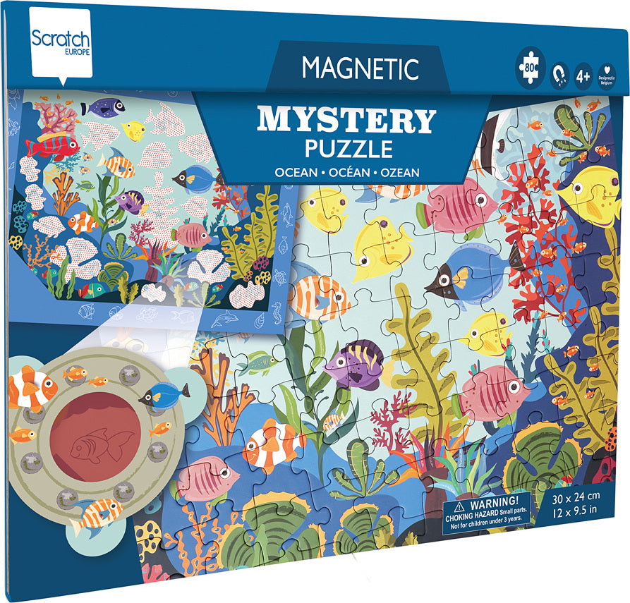 2 In 1 Magnetic Puzzle - Mystery Game - Ocean