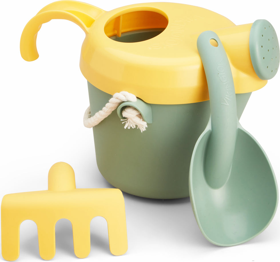 Watering Can, Scoop & Rake