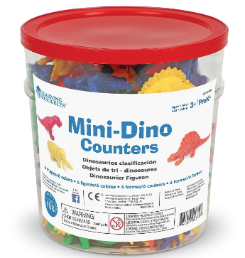 Mini-dinos Counters (set/ 108)