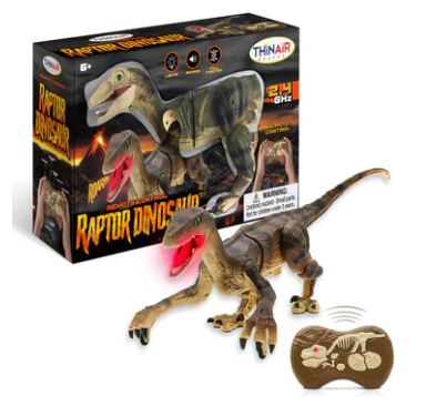 Thin Air Remote Control Raptor Dinosaur