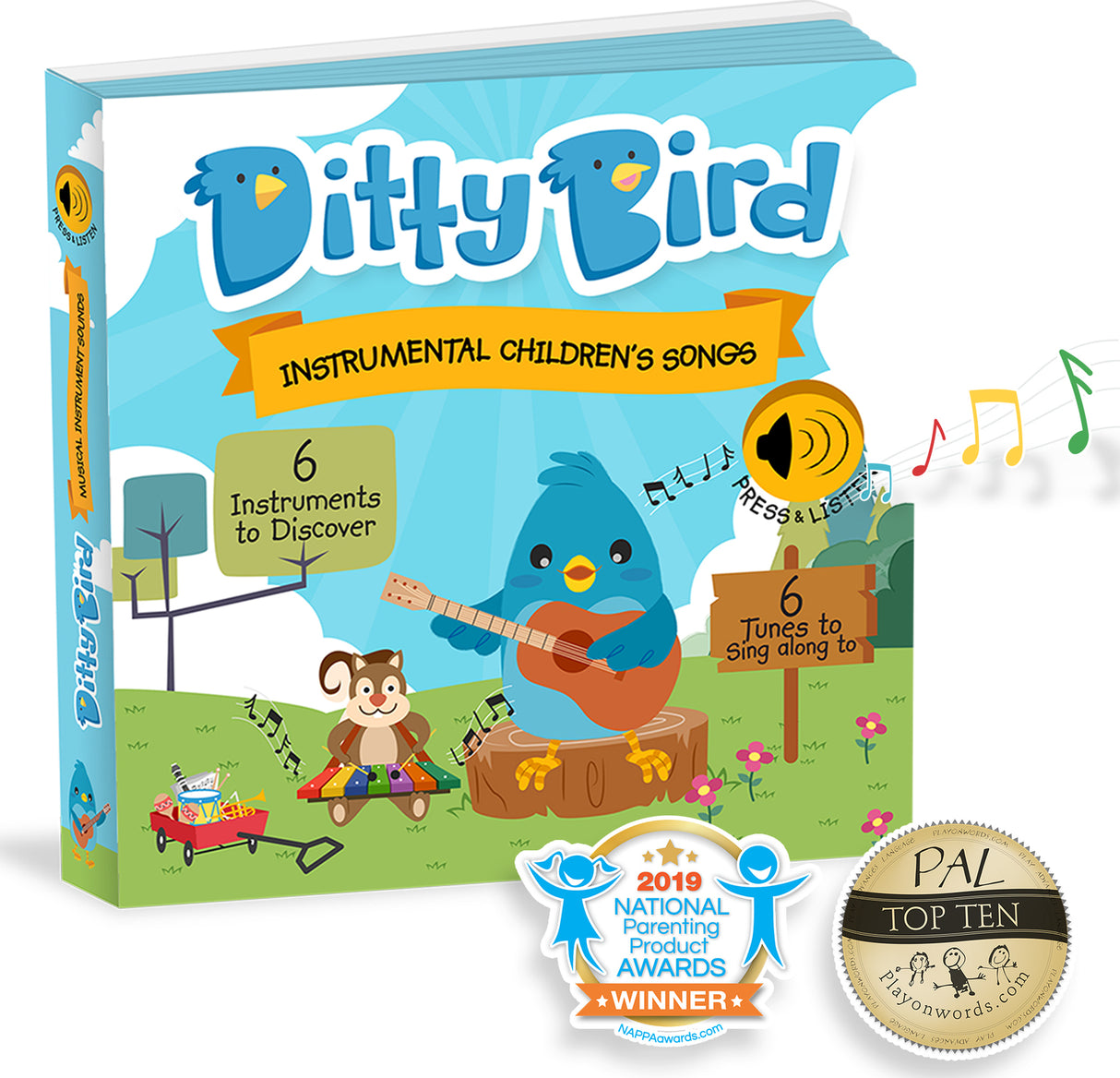 Ditty Bird Baby Sound Book: Instrumental Children'S Songs