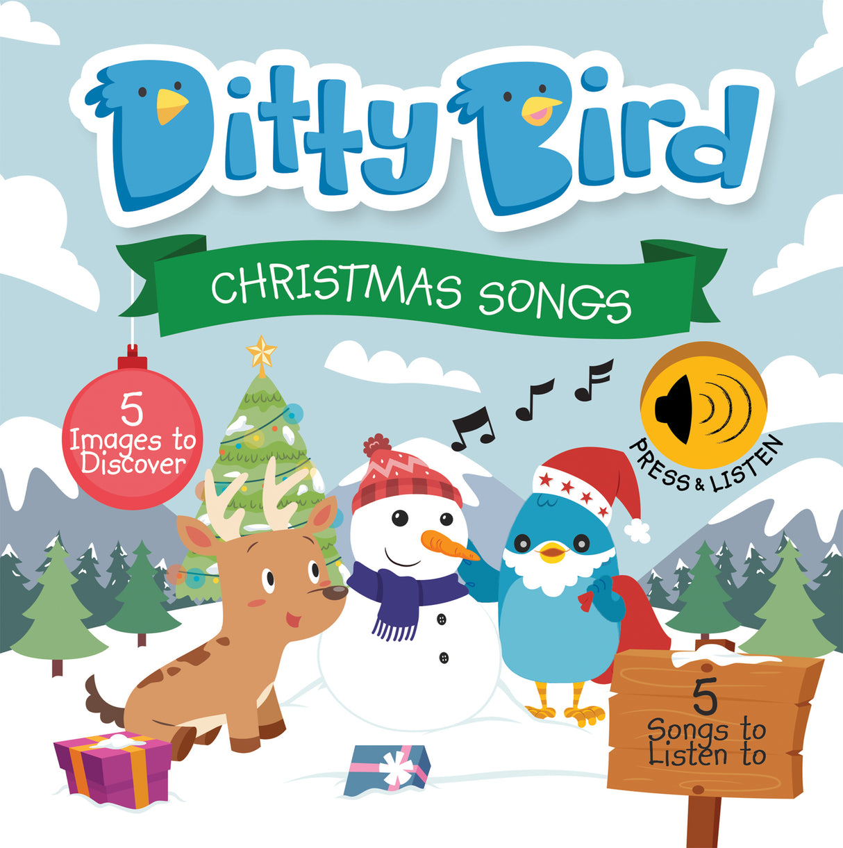 Ditty Bird Baby Sound Book: Christmas Songs