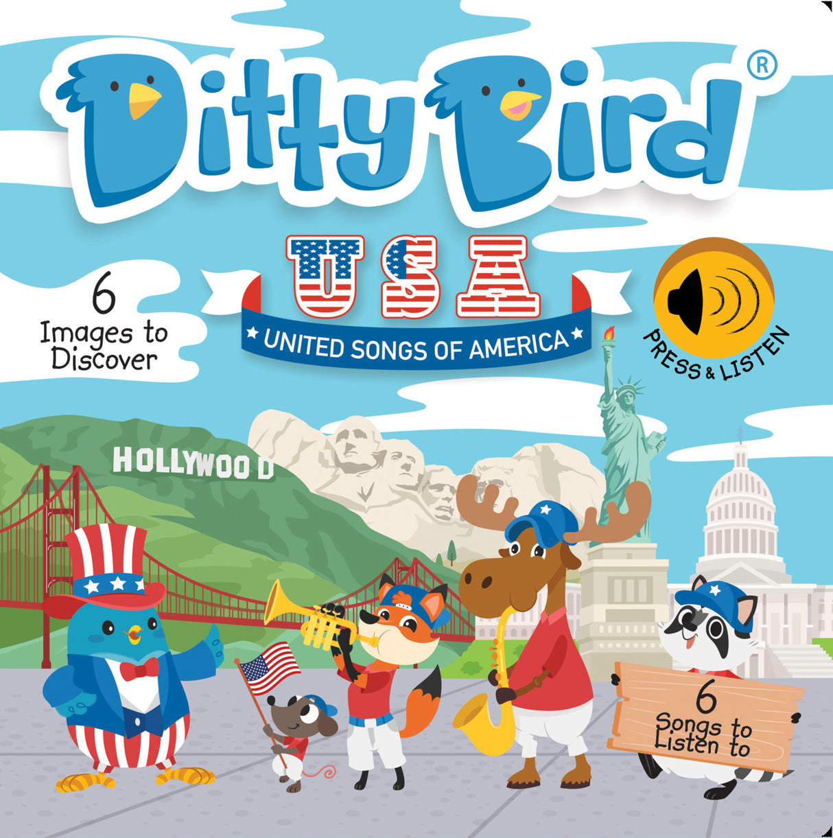 Ditty Bird Baby Sound Book: United Songs Of America