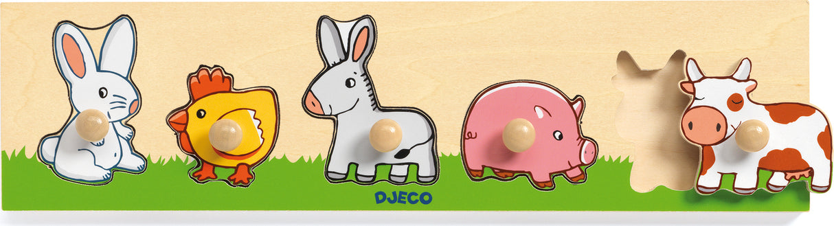 Djeco Farm'N'Co Wooden Puzzle