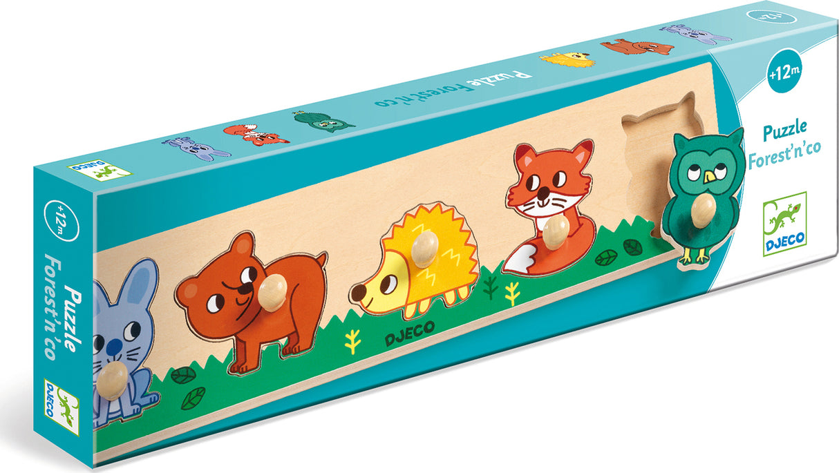 Djeco Forest'N'Co Wooden Puzzle