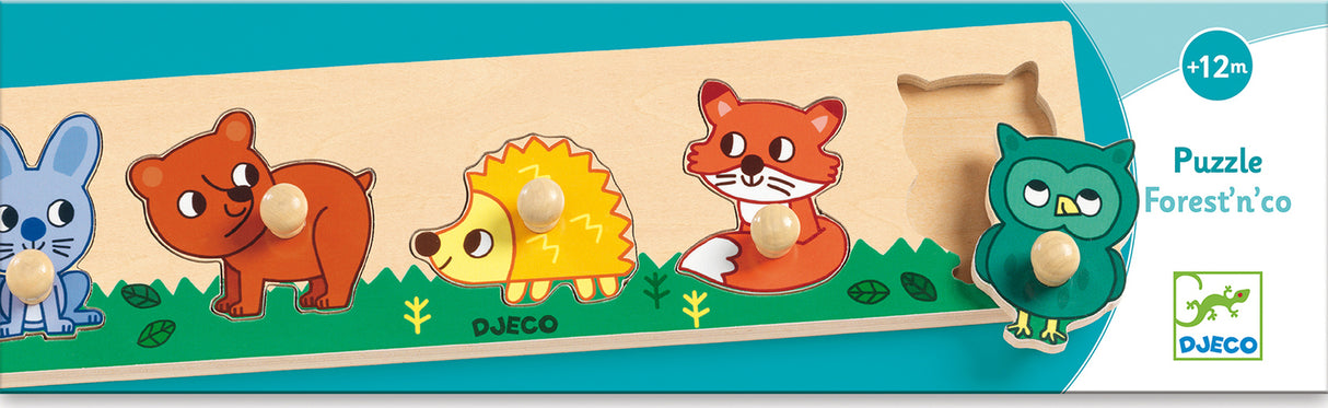 Djeco Forest'N'Co Wooden Puzzle