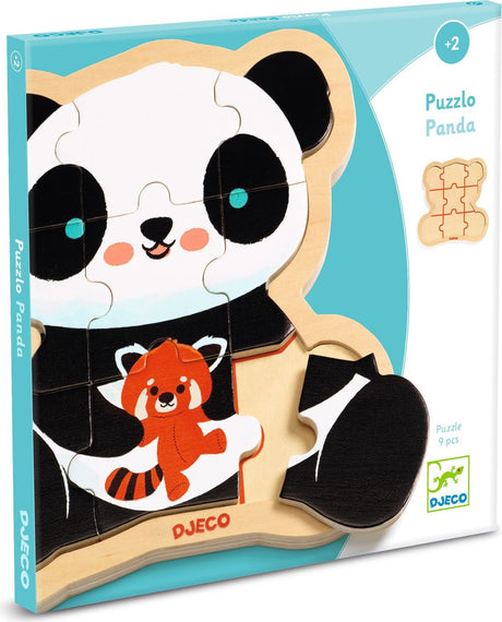 Puzzlo Panda Wooden Puzzle
