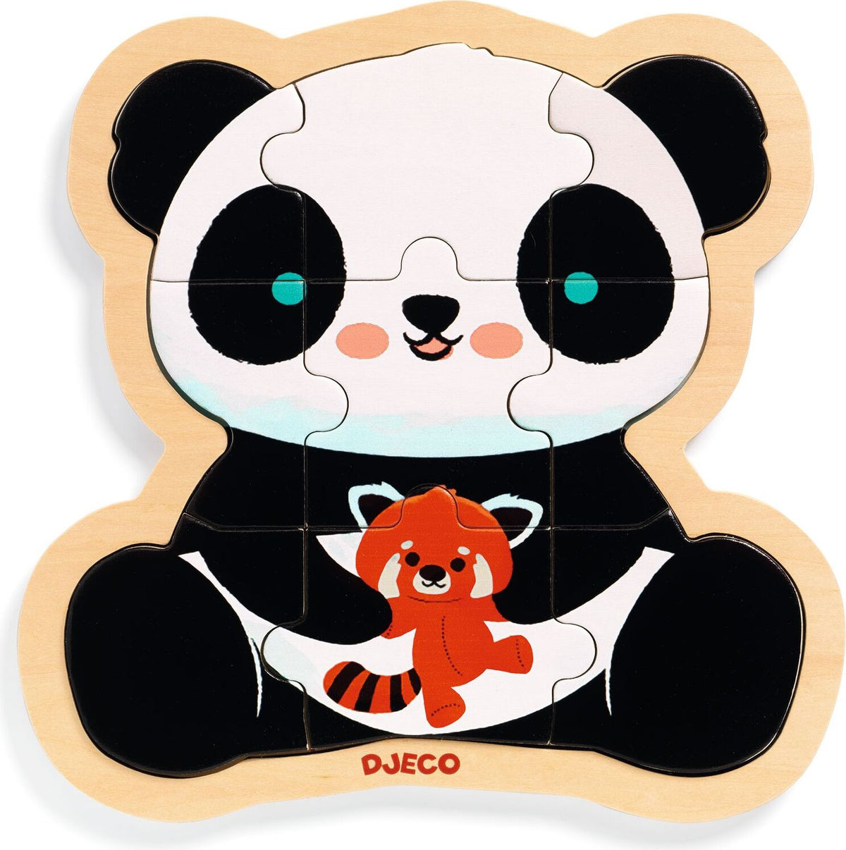 Puzzlo Panda Wooden Puzzle