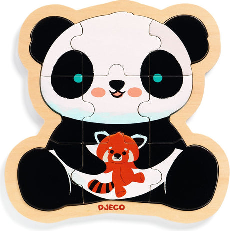 Puzzlo Panda Wooden Puzzle
