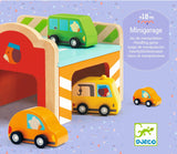 Djeco Minigarage Wooden Automobile Set