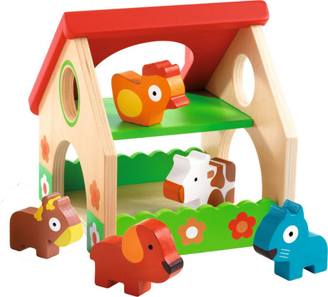 Minifarm Wooden Farm Set