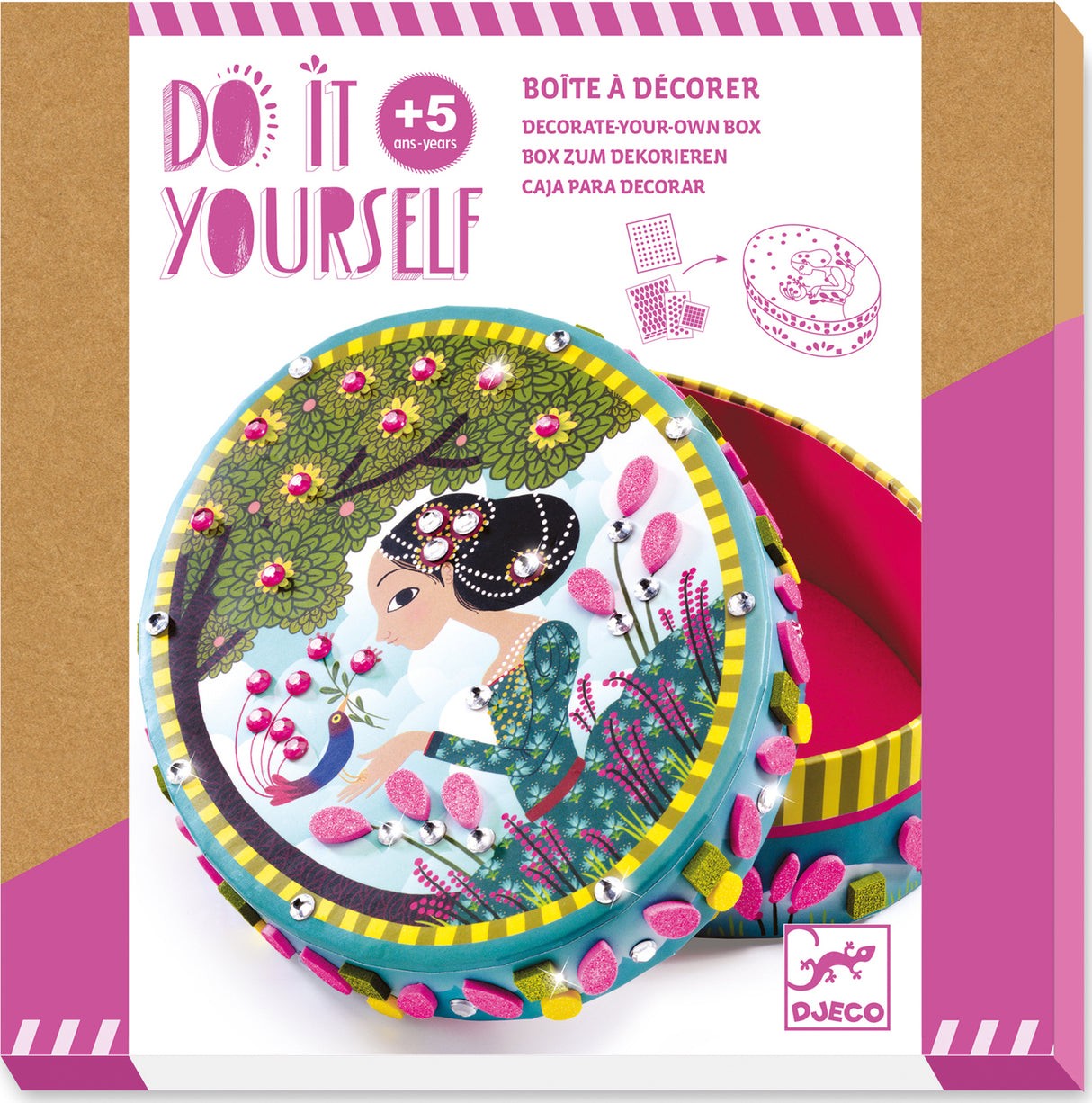 Djeco Little Secrets Diy Box Craft Kit