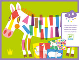 Djeco Large Animals Sticker Collage Activity