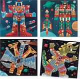 Space Battle Sticker Mosaic Craft Kit