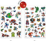 DJECO Heroes vs Villains Temporary Tattoos