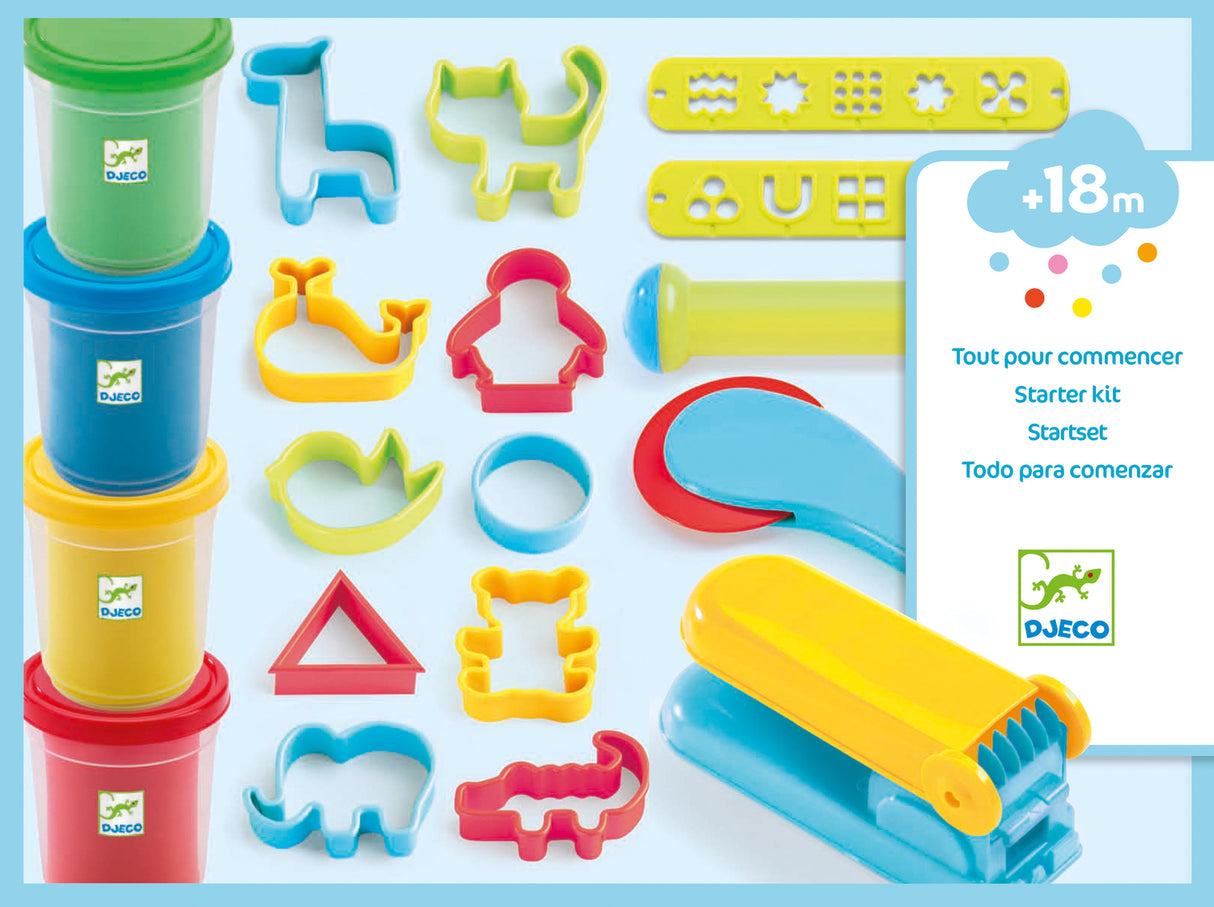 Djeco Introduction To Dough Craft Set