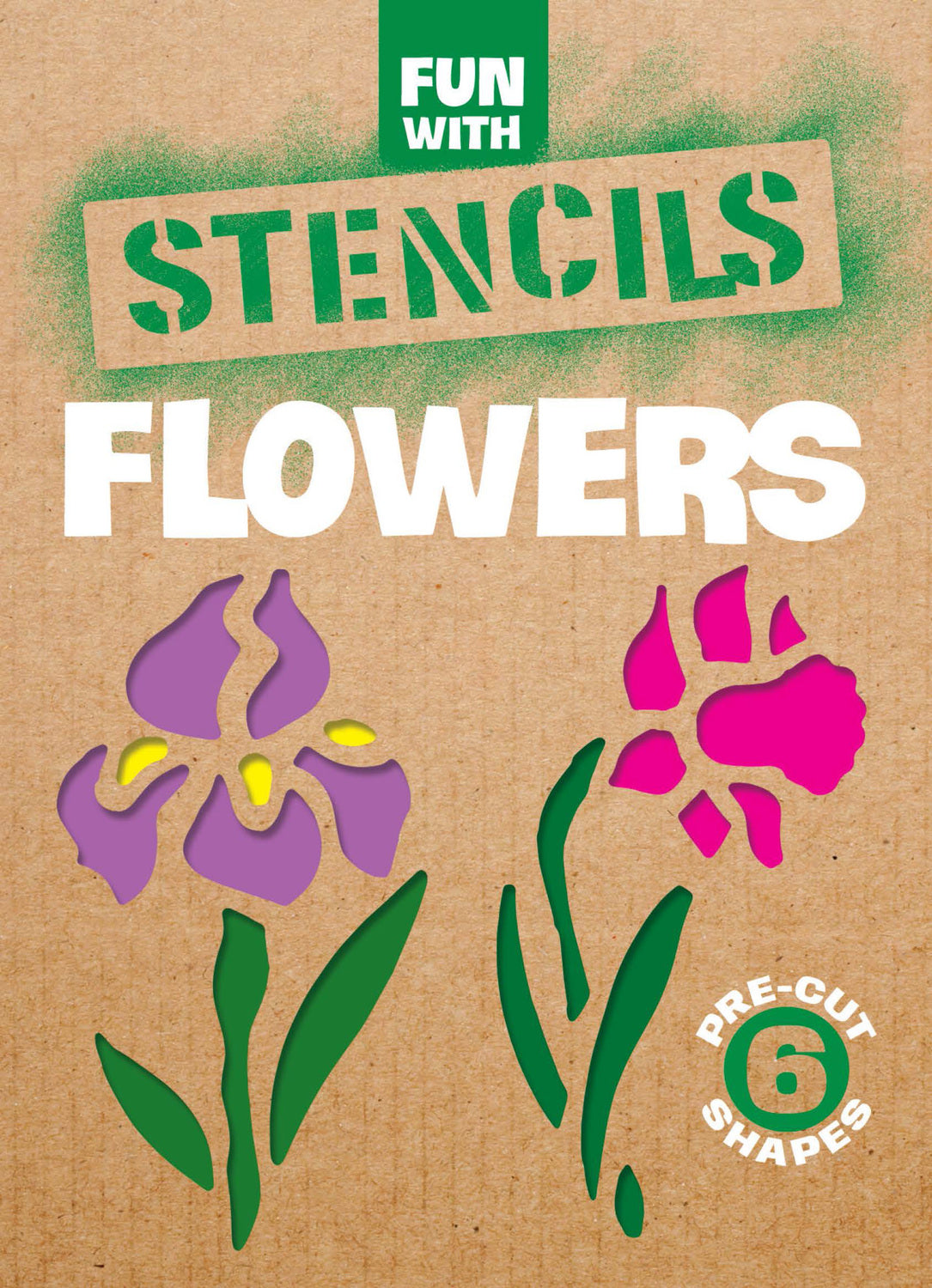 Fun with Stencils: Flowers