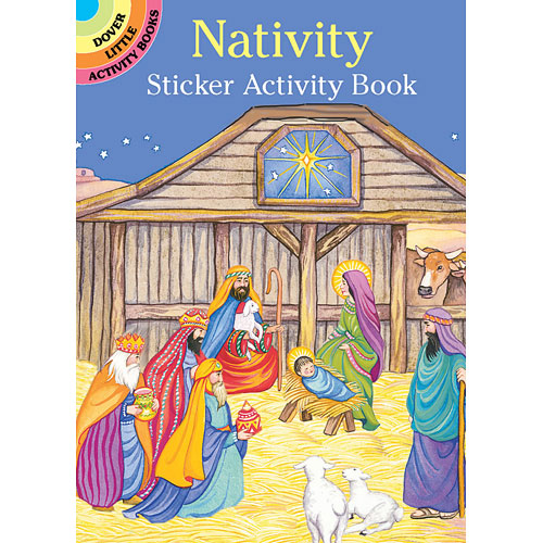 Nativity Sticker Activity Book School Crossing