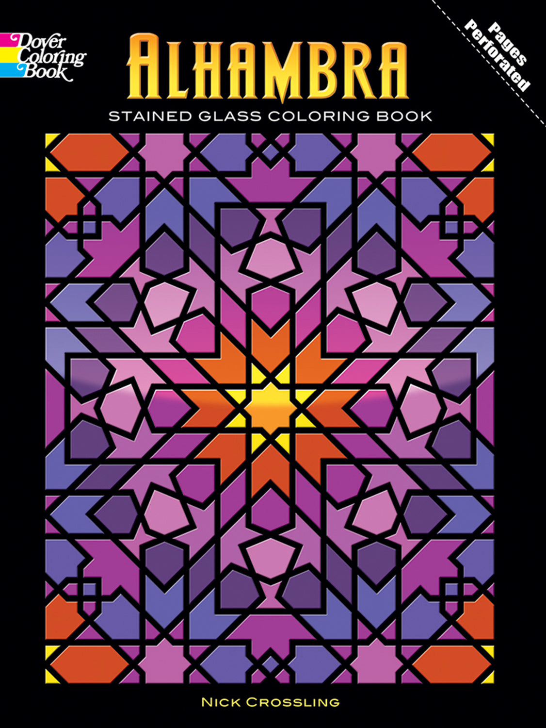 Alhambra Stained Glass Coloring Book