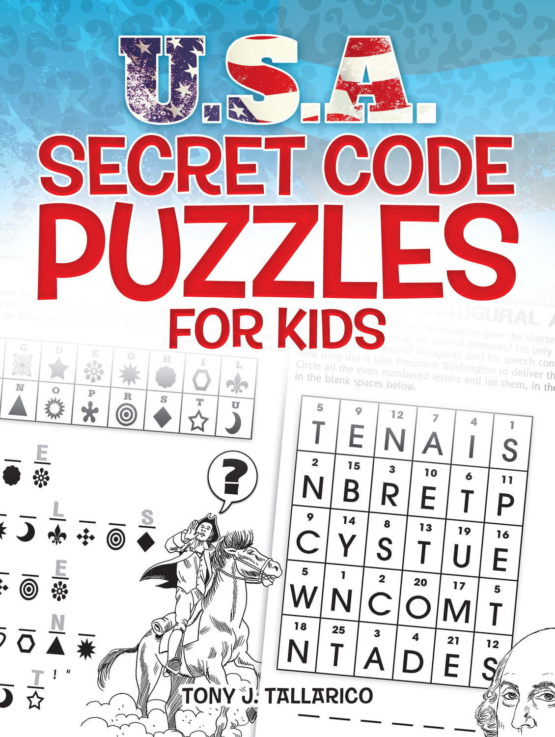 U.S.A. Secret Code Puzzles for Kids