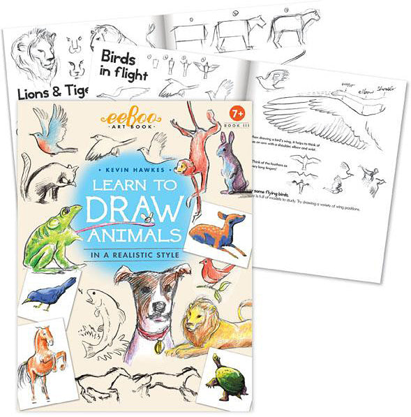 Learn to Draw Animals Art Book