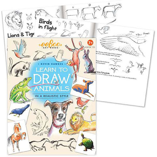 Learn to Draw Animals Art Book