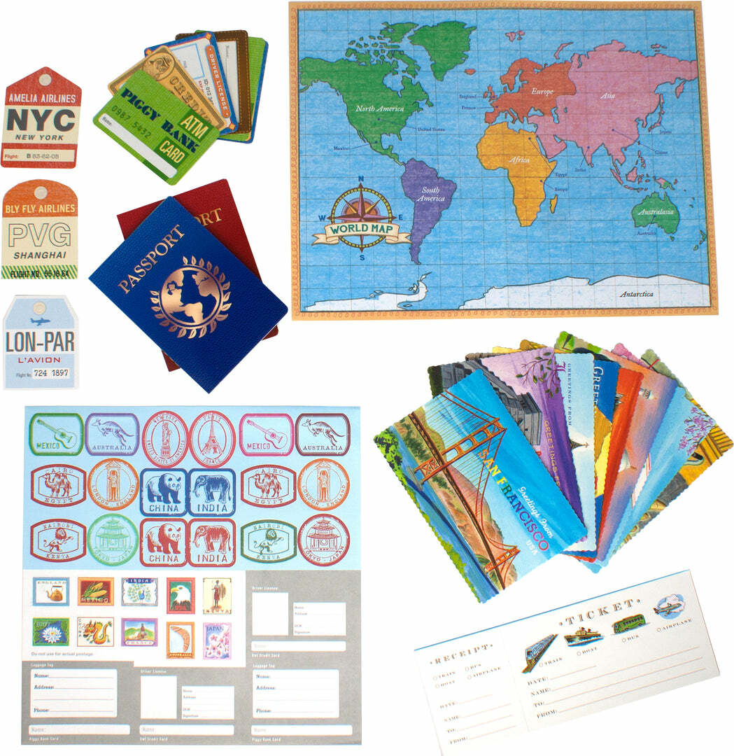 World Traveler Pretend Play