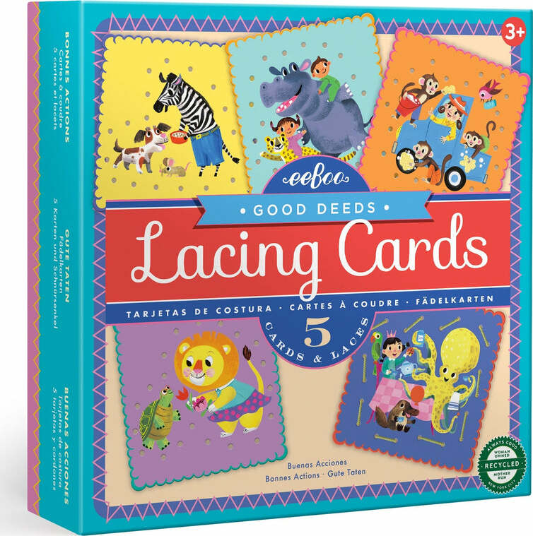 Good Deeds Lacing Cards