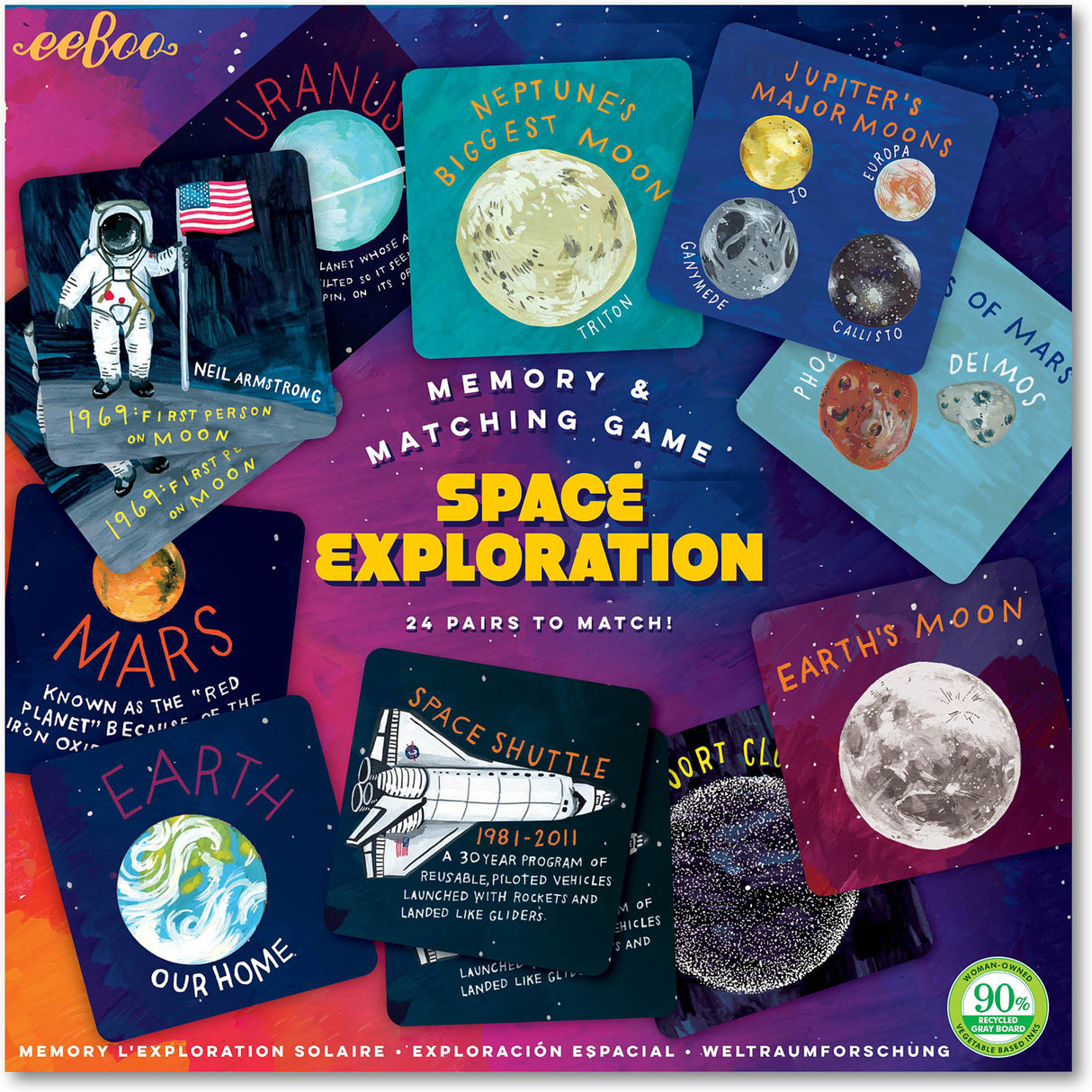 Space Exploration Memory & Matching Game