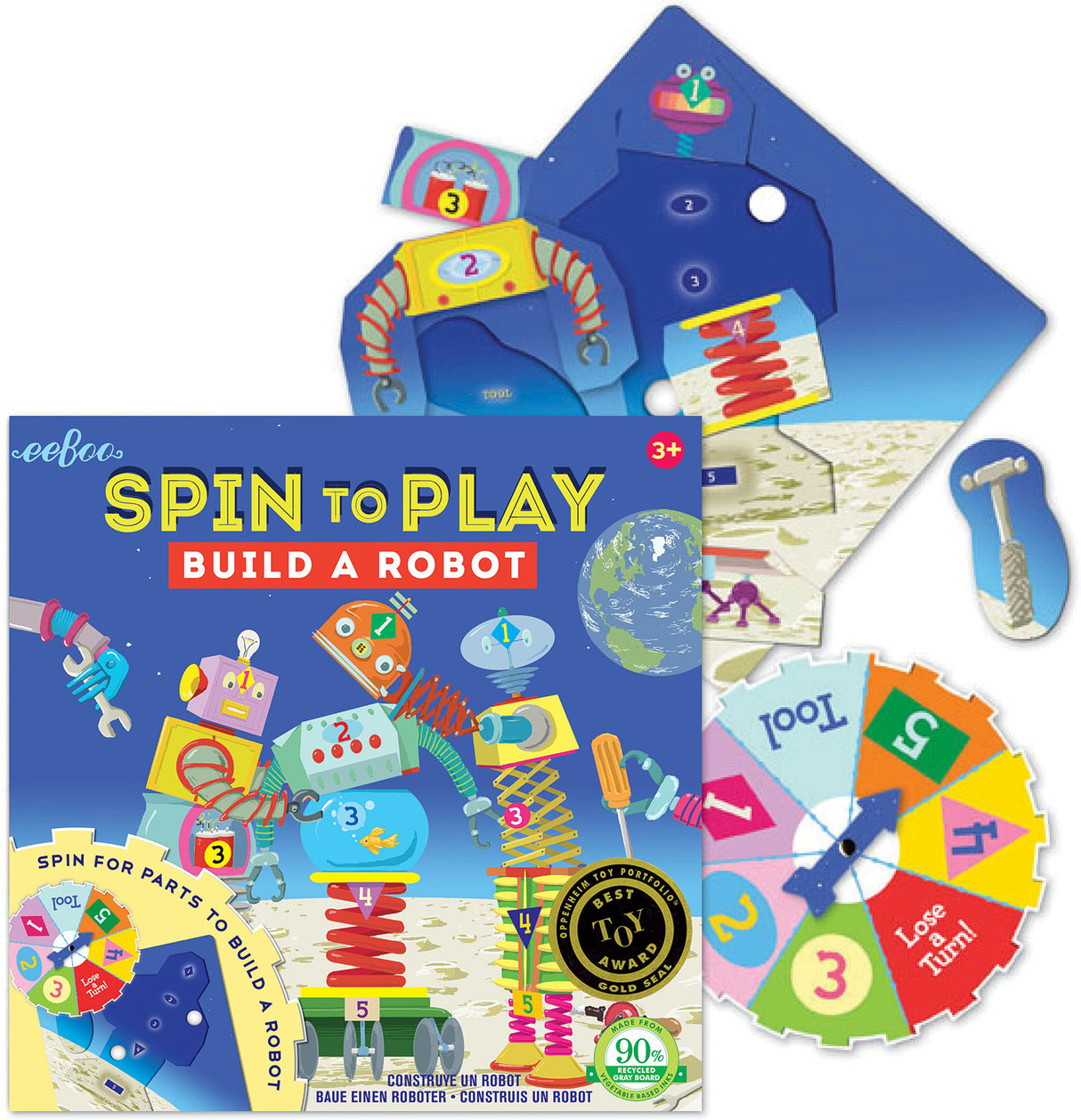 Build A Robot Spinner Puzzle Game