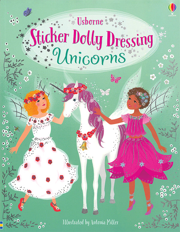 Sticker Dolly Dressing Unicorns