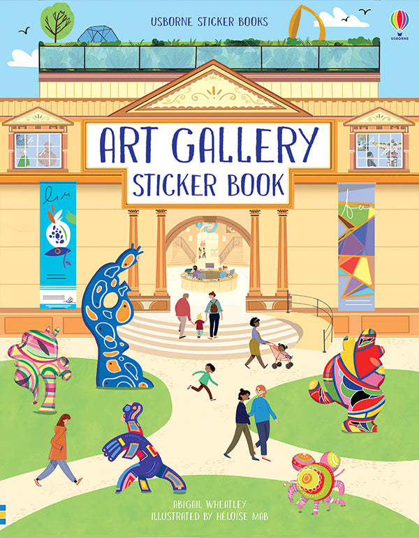 Art Gallery Sticker Book