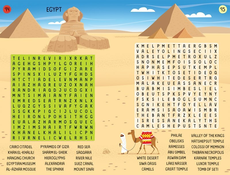 Travel Wordsearches