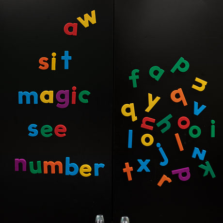 AlphaMagnets® Jumbo Multicolored Lowercase 42 Pieces