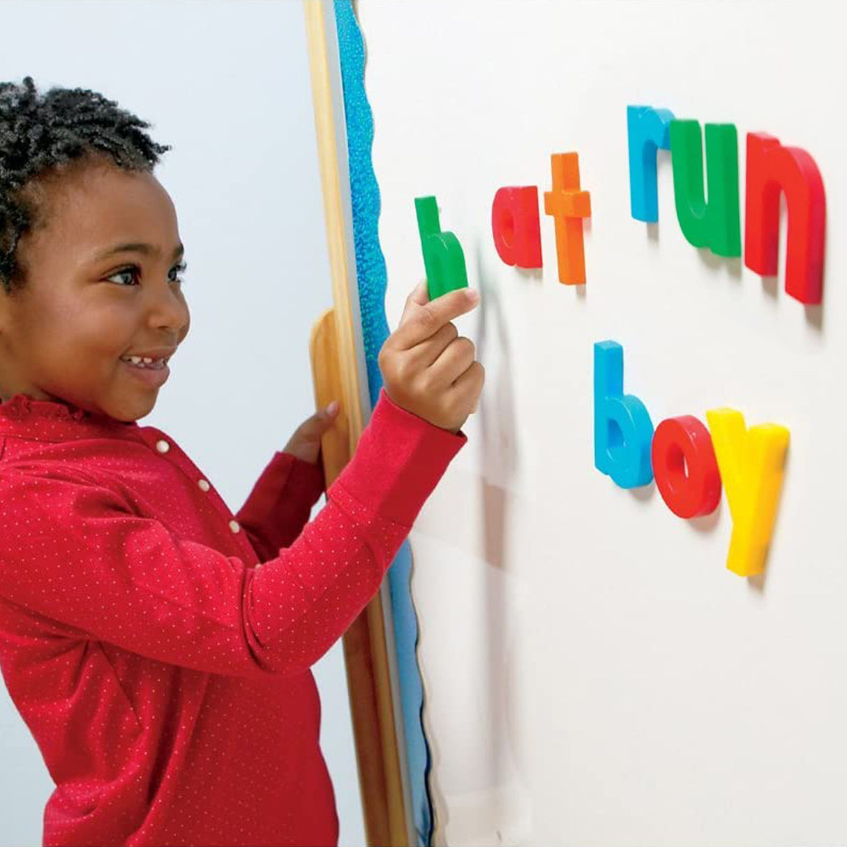 AlphaMagnets® Jumbo Multicolored Lowercase 42 Pieces