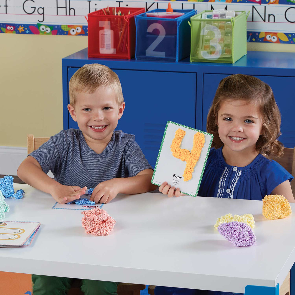 Playfoam Shape  Learn Numbers Set