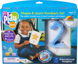 Playfoam Shape  Learn Numbers Set