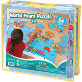 World Foam Map Puzzle